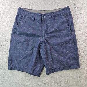 Toad‎ & Co Shorts Men 32 x 10 Flat Front Textured Blue